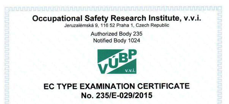 Updated CE Certificates<br>