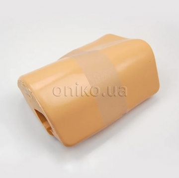 Непрозорий шкірний модуль для заміни вертлюжної губи кульшового суглоба