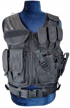 Unloading vest with belt and holster ONIKO