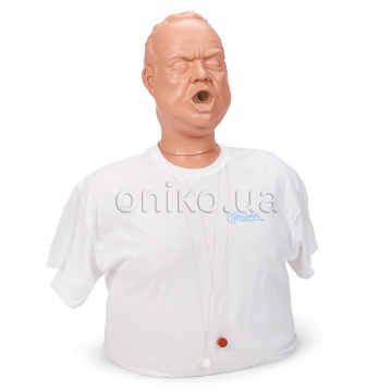 Модель для отработки приема при обструкции дыхательных путей (человек с излишним весом)
