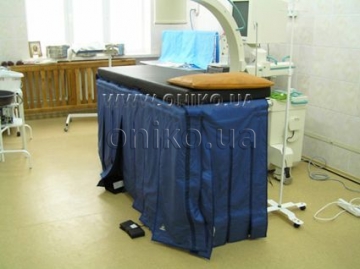 Set of X-ray protection for operating table