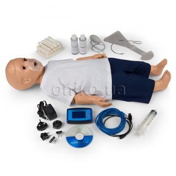 Simulátor pro kardiopulmonální resuscitaci ročního dítěte, rozšířený