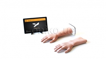 Cvičení pro intraartikulární injekce-štětec a zápěstí